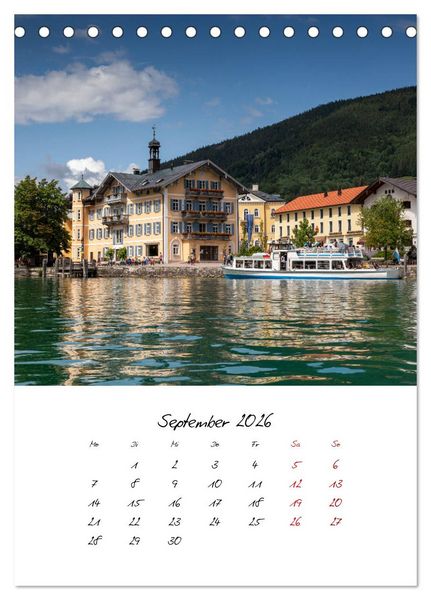 Produktbild: Tegernsee - Im Herz der Natur (Tischkalender 2026 DIN A5 hoch), CALVENDO Monatskalender