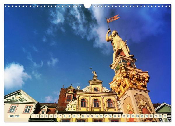 Produktbild: ERFURT obercool (Wandkalender 2026 DIN A3 quer), CALVENDO Monatskalender