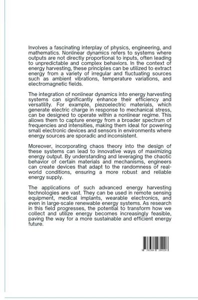 Produktbild: Harnessing Chaos: Nonlinear Dynamics in Integrated Energy Harvesting Systems