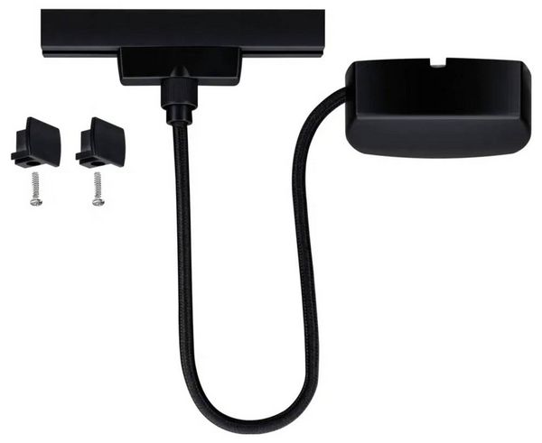 Produktbild: Paulmann 96916 Aufbausystem-Komponente Einspeiser Schwarz (matt)