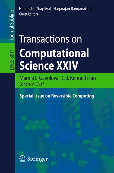 Produktbild: Transactions on Computational Science XXIV