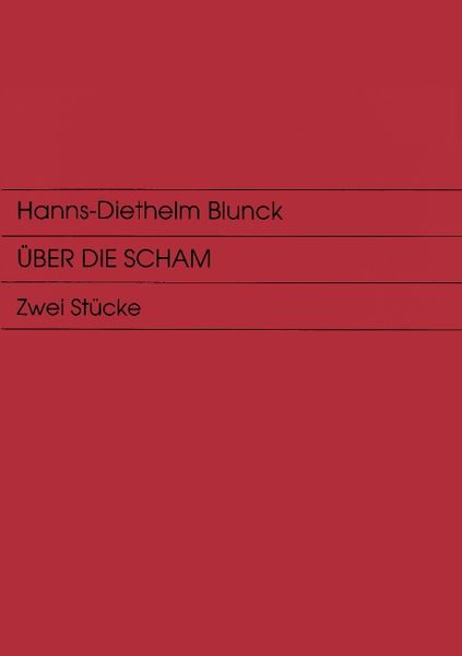 Über die Scham, Paperback von Hanns D. Blunck, BoD – Books on Demand, 9783898113861