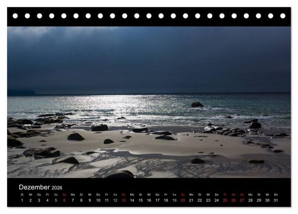 Produktbild: Sommer auf den Lofoten (Tischkalender 2026 DIN A5 quer), CALVENDO Monatskalender