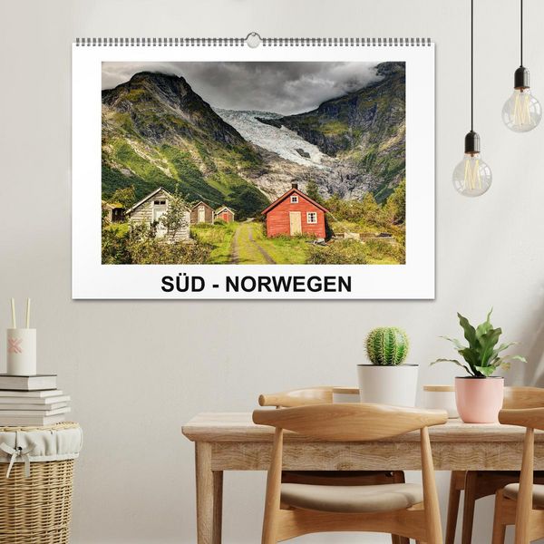 Produktbild: S&uuml;d - Norwegen (Wandkalender 2026 DIN A2 quer), CALVENDO Monatskalender