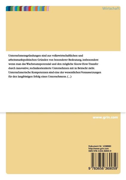 Produktbild: Entrepreneurship Education in technischen Studienrichtungen