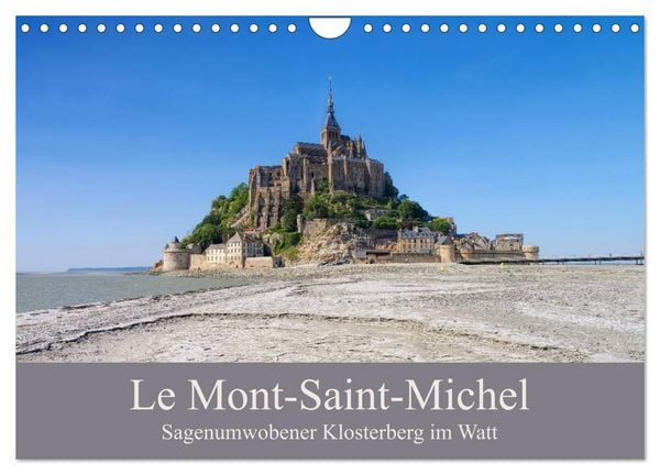 Produktbild: Le Mont-Saint-Michel - Sagenumwobener Klosterberg im Watt (Wandkalender 2026 DIN A4 quer), CALVENDO Monatskalender
