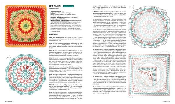 Produktbild: Musterbibel Granny Squares: H&auml;kelzauber in 3D-Optik