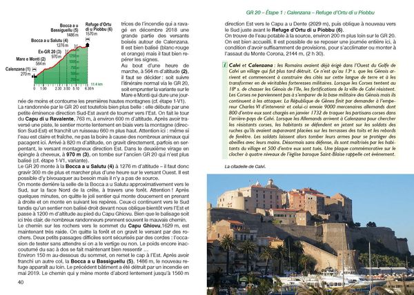Produktbild: Corse - GR 20 (Guide de randonn&eacute;es)