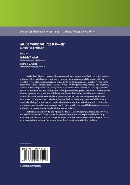 Produktbild: Mouse Models for Drug Discovery