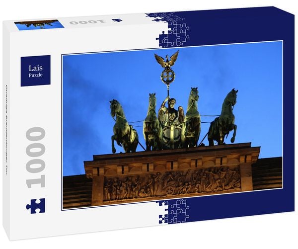 Produktbild: Lais Puzzle Quadriga Brandenburger Tor 1000 Teile