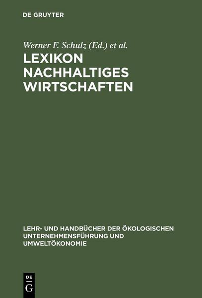 Produktbild: Lexikon Nachhaltiges Wirtschaften
