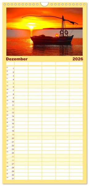 Produktbild: Familienplaner 2026 - Mosambik - Eine Perle im S&uuml;den Afrikas. mit 5 Spalten (Wandkalender, 21 x 45 cm) CALVENDO