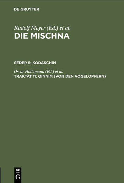 Produktbild: Qinnim (Von den Vogelopfern)
