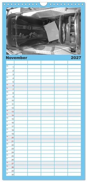 Produktbild: Familienplaner 2027 - Formel, Rennen, Boxengasse 1971-&acute;83 mit 5 Spalten (Wandkalender, 21 x 45 cm) CALVENDO