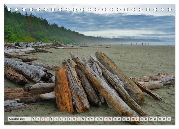 Produktbild: Faszination Vancouver Island (Tischkalender 2026 DIN A5 quer), CALVENDO Monatskalender