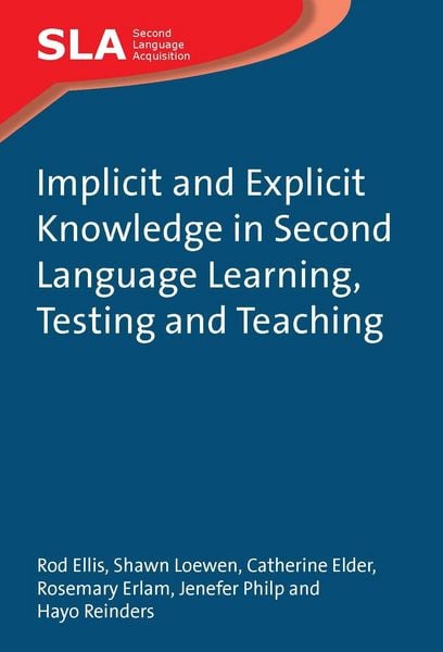 Produktbild: Implicit and Explicit Knowledge in Second Language Learning, Testing and Teaching