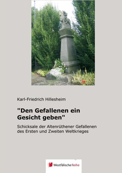 Produktbild: Hillesheim, K: "Den Gefallenen ein Gesicht geben"