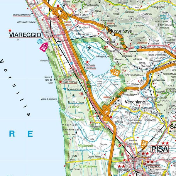 Produktbild: MARCO POLO Freizeitkarte 118 Toskana 1:125.000