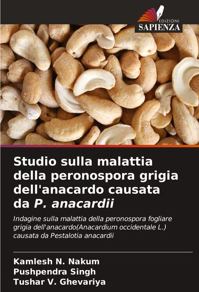 Produktbild: Studio sulla malattia della peronospora grigia dell'anacardo causata da P. anacardii