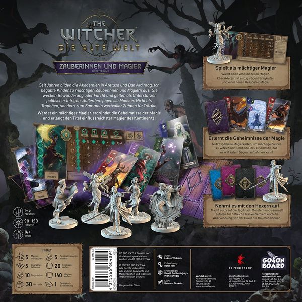 Produktbild: The Witcher Die alte Welt - Zauberinnen und Magier