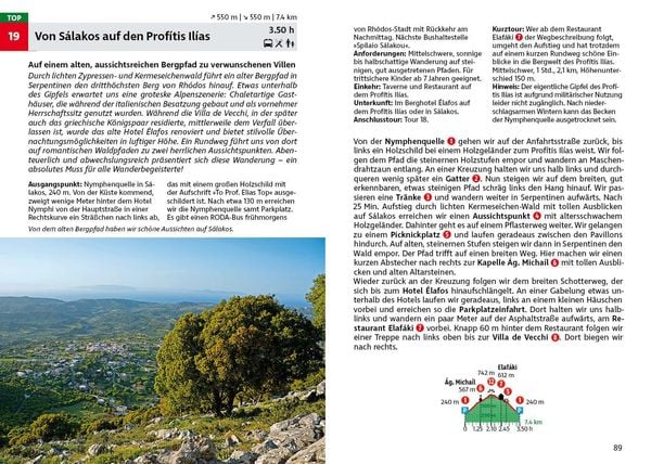 Produktbild: ROTHER Wanderf&uuml;hrer Rhodos mit Symi und Chalki