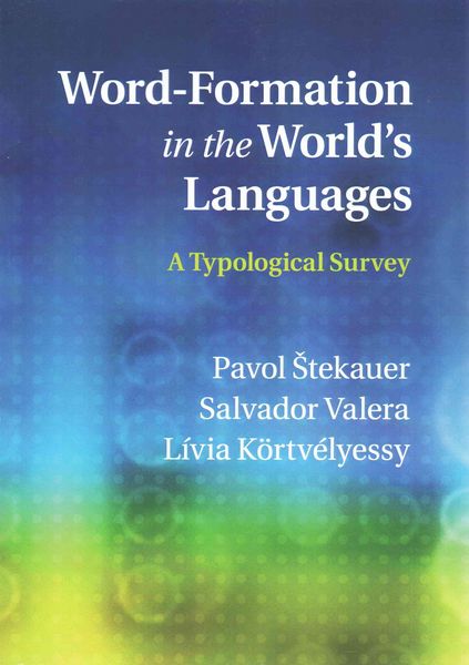 Produktbild: Word-Formation in the World's Languages