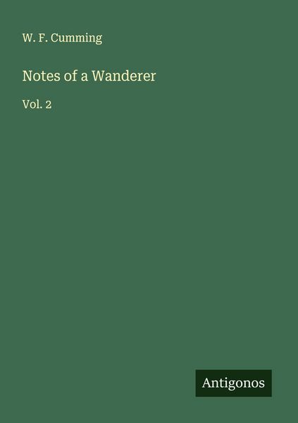Produktbild: Notes of a Wanderer