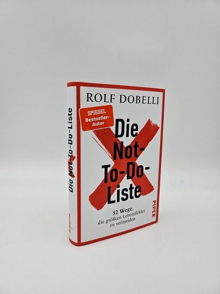 Produktbild: Die Not-To-Do-Liste