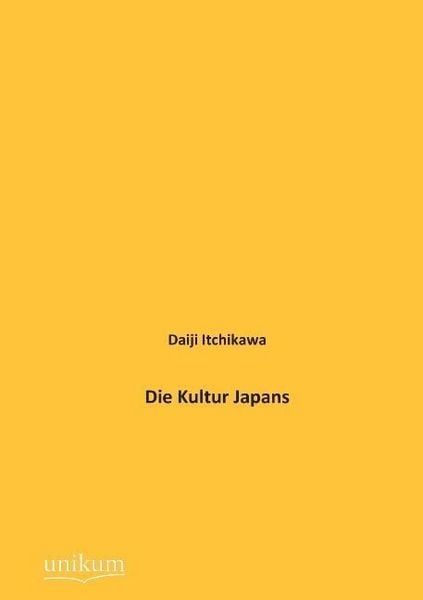 Produktbild: Itchikawa, D: Kultur Japans