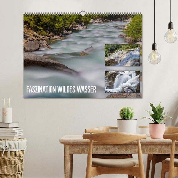 Produktbild: Faszination wildes Wasser (Wandkalender 2026 DIN A2 quer), CALVENDO Monatskalender