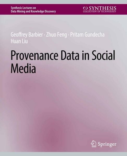 Produktbild: Provenance Data in Social Media