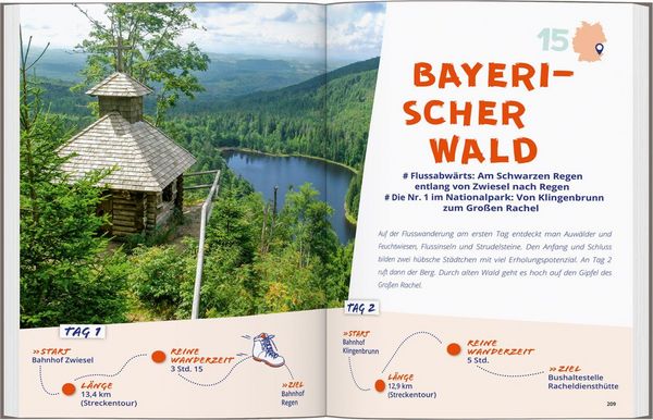 Produktbild: DUMONT Wanderzeit in Deutschland