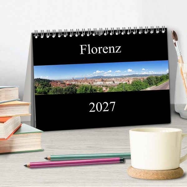 Produktbild: Florenz (Tischkalender 2027 DIN A5 quer), CALVENDO Monatskalender