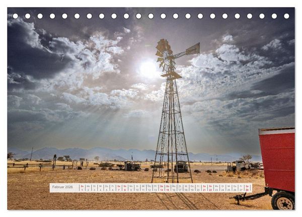 Produktbild: Namibia &ndash; Farben des Lebens (Tischkalender 2026 DIN A5 quer), CALVENDO Monatskalender