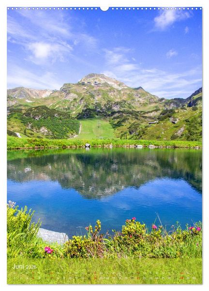 Produktbild: Es gr&uuml;&szlig;t Obertauern (hochwertiger Premium Wandkalender 2026 DIN A2 hoch), Kunstdruck in Hochglanz