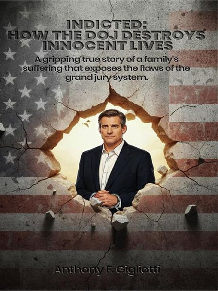 Produktbild: INDICTED: How the DOJ Destroys Innocent Lives: A gripping true story of a family's suffering that exposes the flaws of the grand jury system