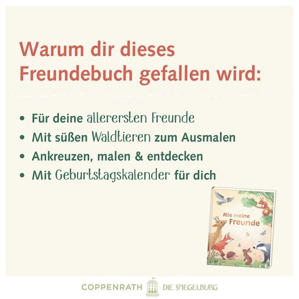 Produktbild: Freundebuch &ndash; Alle meine Freunde