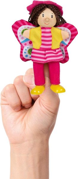 Produktbild: Goki 51530 - Fingerpuppe mit Beinen Fee