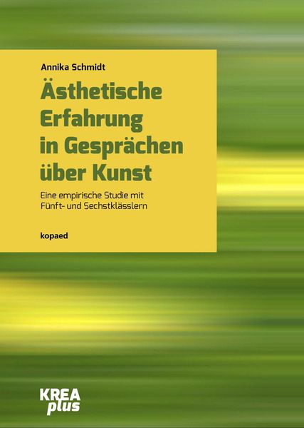 Produktbild: &Auml;sthetische Erfahrung in Gespr&auml;chen &uuml;ber Kunst