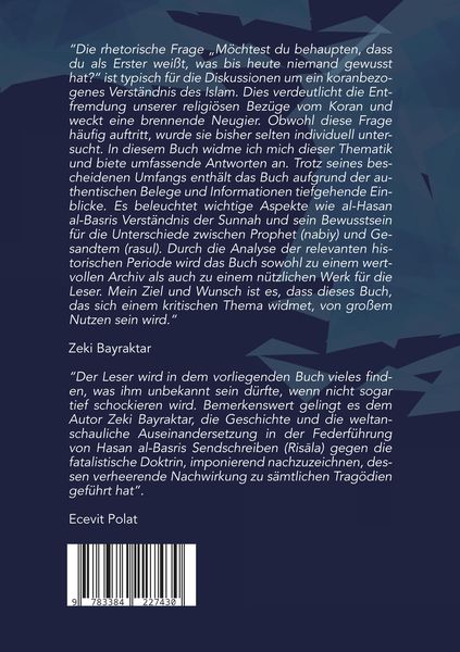 Produktbild: In Bezug auf sein Sendschreiben &uuml;ber die "Pr&auml;destination" Hasan Al-Basris
