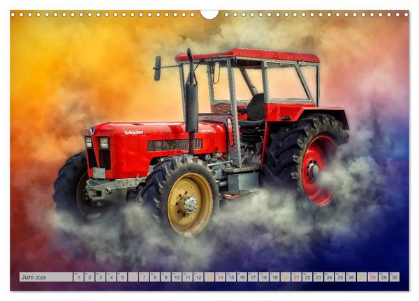 Produktbild: Traktor Legenden (Wandkalender 2026 DIN A3 quer), CALVENDO Monatskalender