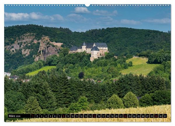Produktbild: Nahe-Romantik: Bad M&uuml;nster am Stein-Ebernburg (hochwertiger Premium Wandkalender 2026 DIN A2 quer), Kunstdruck in Hochglanz