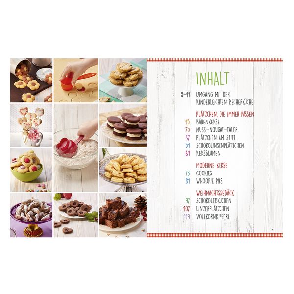 Produktbild: Kinderleichte Becherk&uuml;che - Pl&auml;tzchen, Kekse, Cookies10 tolle Keks- und Pl&auml;tzchenrezepte & Co. (Band 3)