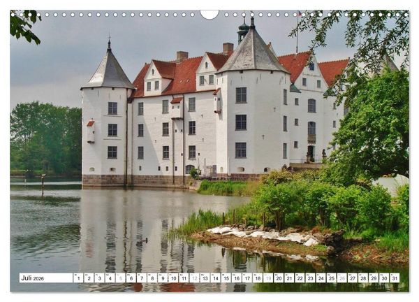 Produktbild: Die Ostsee - von Schleswig nach Gl&uuml;cksburg (Wandkalender 2026 DIN A3 quer), CALVENDO Monatskalender
