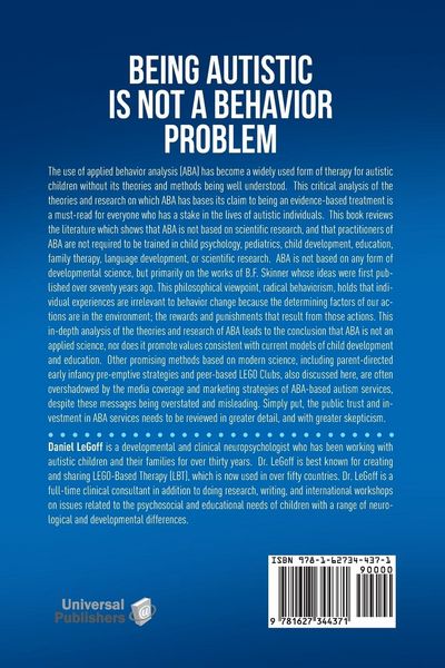 Produktbild: Being Autistic is Not a Behavior Problem