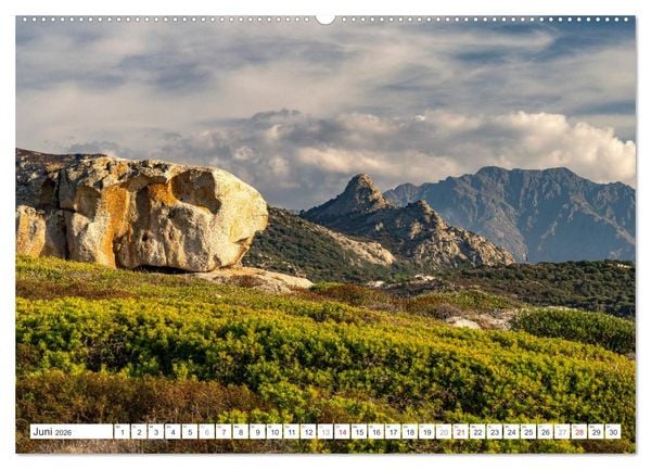 Produktbild: Korsika - Calvi und die Balagne (hochwertiger Premium Wandkalender 2026 DIN A2 quer), Kunstdruck in Hochglanz