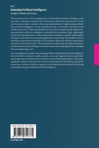 Produktbild: Embedded Artificial Intelligence
