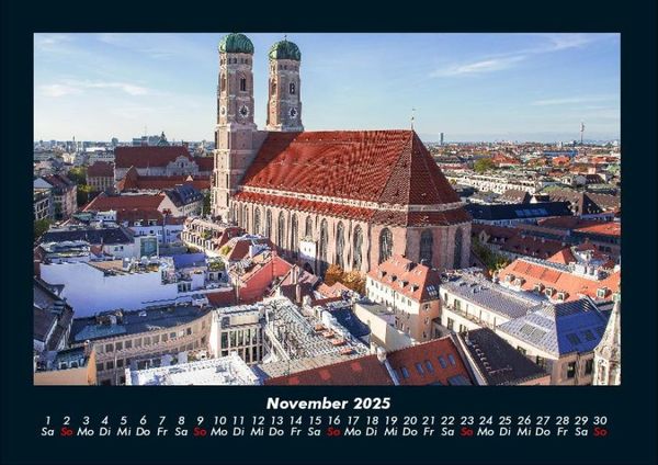 Produktbild: M&uuml;nchen 2025 Fotokalender DIN A4
