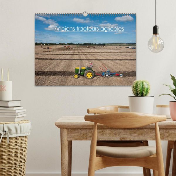 Produktbild: Anciens tracteurs agricoles (Calendrier mural 2026 DIN A3 vertical), CALVENDO calendrier mensuel