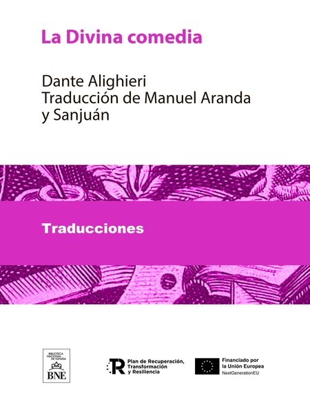 Produktbild: La Divina comedia